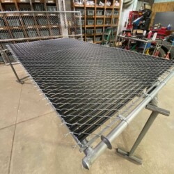 Chain Link Fence with panels